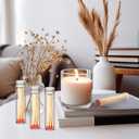 Zhehao 48 Pcs Empty Matches Jars with Strike Stickers Blank Match Boxes for Guests Wedding Bridal Shower Baby Shower Graduation Party Favor, 0.87 x 3.15 Inch