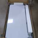 HARDURA Stainless Steel Table with Wheels 24 x 48 Inches Casters NSF Heavy Duty Commercial Work & Prep Table with Undershelf and Galvanized Legs for Restaurant Kitchen Bar and Hotel Garage