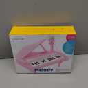 Love&Mini Pink Piano Toys for 1+Years Old Girls First Birthday Gifts Toddler Piano Music Toy Instruments with 24 Keys and Microphone