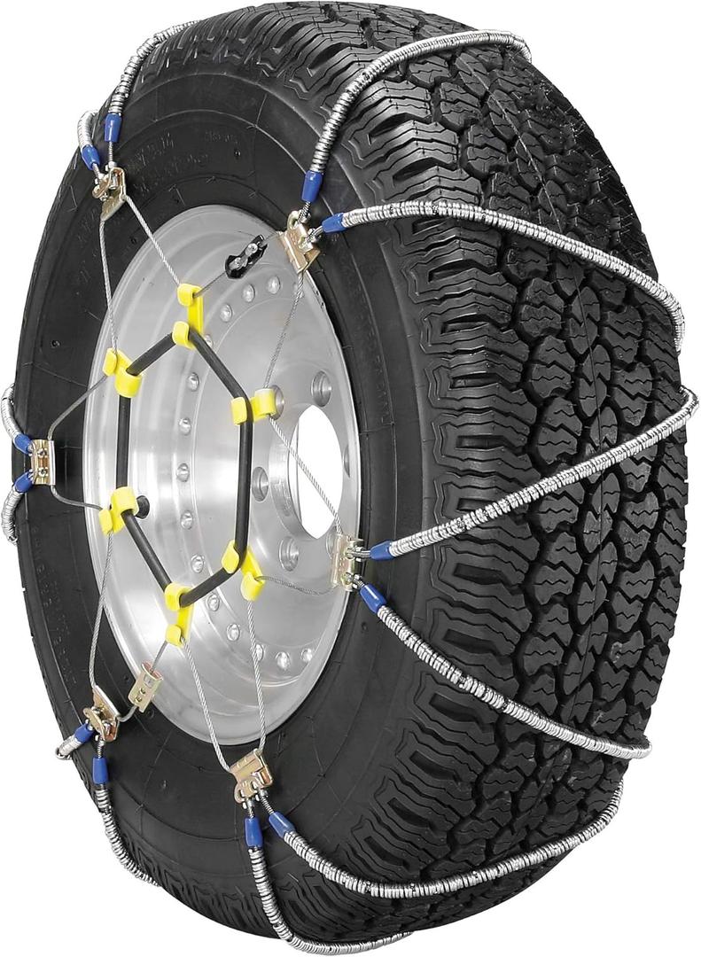 SCC SECURTYCHAIN ZT747 Super Z LT Light Truck and SUV Tire Traction Chain - Set of 2