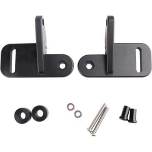 Light Mount LED Pod Light A-Pillar Mounting Bracket for JL JLU Sport 2018-2020, Black