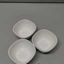 5 oz Small Porcelain Bowls, Mini Pinch Bowl for Dip, Meal Prep, Side Dish and Charcuterie Board, Stackable, Dishwasher Safe, Set of 3, White