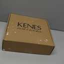 KENES Single Handle Bathroom Sink Faucet, Brushed Nickel Vanity Faucet for Bathroom Sink, with Pop Up Drain Stopper & Water Supply Lines LJ-9031 (Short)