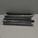 CorkLatta Black Shower Curtain Rod 31 to 80 Inch,1 Inch Diameter Adjustable Spring Tension Stainless Steel Telescoping Rod,Easy Install,No Rust Pack Of 2