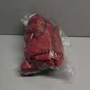 Wavwavw Giant Bow Decor Oversized Big Bows Decoration for Room Wall Backdrop 75x18 Inch Ribbon Tie for Wedding Valentines Day Birthday Party Baby Shower Supplies(Wine Red,Velvet)