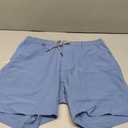 maamgic Men's 5/7 Inch Casual Classic Fit Shorts with Multi-Pocket Quick Dry Sports Shorts (Blue, M)