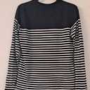 Women's Casual Striped Long Sleeve Tops Crew Neck Knit Basic T Shirts, Navy, , XL