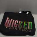 Wicked: For Good Pink To Green Logo Pullover Hoodie XL