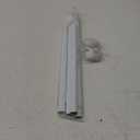 Tension Curtain Rod 30 To 63 Inch White Tension Rods Adjustable Spring Loaded Curtain Rods 7/8" Curtains Rods No Drilling Tension Rods For Windows Bedroom Closet Doorway Door White