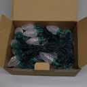 Brightever C9 Battery Christmas Lights, 35FT 50LED Christmas Tree Lights Indoor with Timer & 8 Lighting Modes, Waterproof Battery String Light for Party Wedding X-mas Decoration, Warm White, 1-Pack