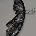 Volnamal Legging Organizer for Closet, Metal Yoga Pants Hangers 2 Pack w/10 Clips Holds 20 Leggings, Space Saving Hanging Closet Organizer w/Rubber Coated Closet Organizers and Storage, Black