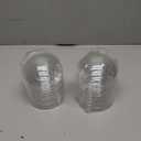 3.94"/100mm Clear Plastic Fillable Christmas DIY Craft Ball Ornament-Pack of 10