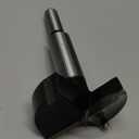 1-7/8 Inch Carbide Forstner Drill Bit, Carbide Tipped Forstner Bit for Hard Wood, Wood Drilling Bit Woodworking Hinge Cutter Tool Kits for Wood Plywood Plastic