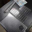 RUIAN Transparent Turtle Basking Platform Hanging Turtle Ramp, Resting Terrace for Turtles Tank Aquarium (30 * 18cm) 