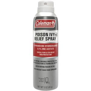 2 x Coleman Poison Ivy Relief Spray, Continuous Spray for Topical Pain and Itch Relief, 3oz