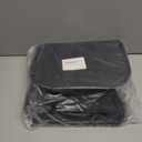 2 Pack Car Leather Cup Holder Gap Bag - Car Seat Gap Filler & Organizer, Seat Gap Storage Box Organizer Car Accessories for Women Men(Black Driver's + Passenger)