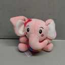 STEAM Life Musical Toys Gift for Baby Newborn 0-6 Month Infant - Plush Elephant Pink