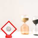 Eco-Fused 3D Transparent Floating Frame - Set of 5 - Suspension Display Case for Collectibles, Memorabilia, Decorations - Holders for Coins, Jewellery, Medals, Gemstones (Multicolored) (5 pack - Multicolors (Black, Red, White), Mulicolor)