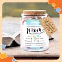 2 x NewEleven Mothers Day Gifts For Mom, Mom Gifts From Daughters Son on Mother Birthday, Bible Jar, Christian Gift for Wife, Thank You Gift Decorative Inspirational Scripture Jar with 92 Bible Verses