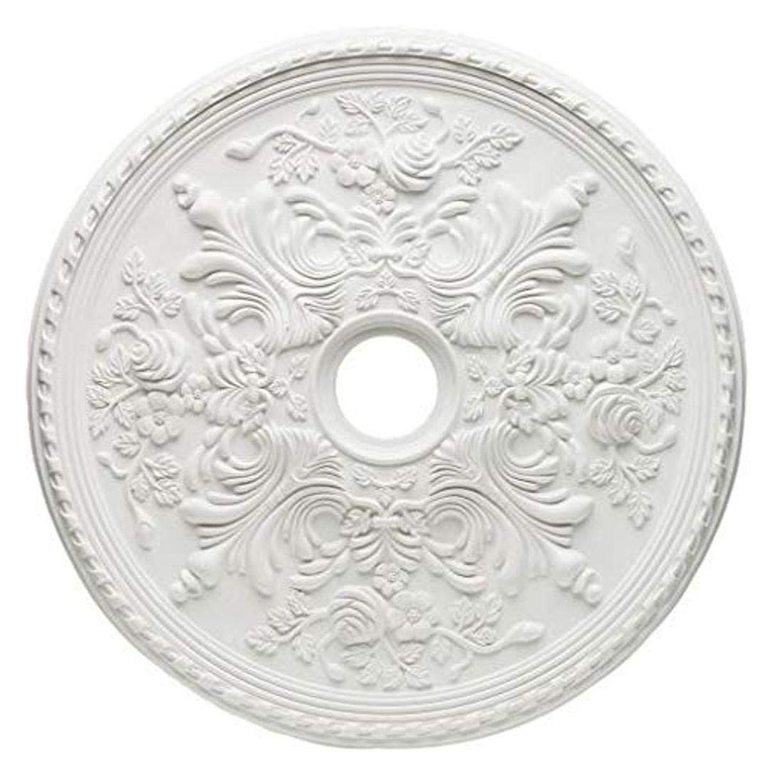 32-5/8 in. x 2 in. Floral Polyurethane Ceiling Medallion. 
Westinghouse Lighting 77754 71 cm White Surface Ceiling Panel [Energy Class A+]