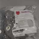 Self-Adhesive Cat Grooming Wrap, Cozy Cat Wrap for Cutting Nails, Breathable Anti-Scratch Cats Swaddle Bag for Brushing, Ear Cleaning, Dental Care, Medication, Injections,Grey L