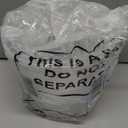 Vesici 6 Pcs 4/5/6/7/8/9 Inch Large Size Clear Nursery Pots Variety Pack Plant Pots with Drainage Holes Planters for Indoor Plants Flexible Transparent Plastic Plant Bottle Succulents