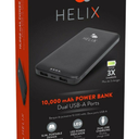 NEW Helix 10,000 mAh Power Bank with Dual USB-A Ports