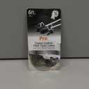 GE 87618 6-Feet Digital Optical Cable with Toslink Plugs, Black