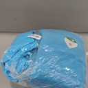 GLAMBURG Premium Cotton 4 Pack Bath Towel Set - 100% Pure Cotton - 4 Bath Towels 27x54 - Ideal for Everyday use - Ultra Soft & Highly Absorbent - Turquoise Blue