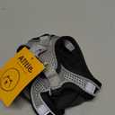 AIITLE Dog Harness, Summer No-Pull Cat Harness with a Leash, Adjustable Reflective Dog Vest, Cat Harness Escape Proof, Outdoor Walking, Camping for Extra Small Dogs and House Cats Black XXXS (XXXS(Chest: 8.5 - 10"))