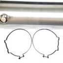 JSD Spun Aluminum 1/4" NPT Outlet Gas Fuel Tank Cell 9-1/2 Gallon, 10" x 28-1/2"