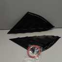 Rear Side Window Louvers Compatible for Honda Accord 2022 2021 2020 2019 2018 Accesories Sport Style Air Vent Cover (Bright Black)