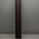 FACIMI Cordless Blackout Bamboo Roman Blinds, Roll-Up Natural Woven Shades with 6" H Valance, Custom Light Filtering Bamboo Shades for Windows, Doors, Patio Door, Porch, Slate Brown