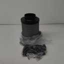 MELONFARM 4 Inch Air Carbon Filter Smelliness Control with Australia Virgin Charcoal, Odor Removal Carbon Filter for Grow Tent, Inline Fan, Hydroponics, Pre-Filter Included, Insulated Flange 4" x 11"