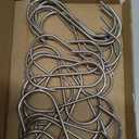 AMZFULY 20Pcs S Hooks for Hanging,3.5 inch S Shaped Hooks for Kitchenware Pots Work Shop Utensils Clothes Bags Bathroom Towels Garden Plants