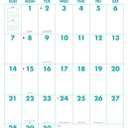 2024 Monster Grid Deluxe Wall Calendar