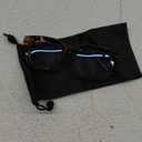 IBOANN Oversized Blue Light Glasses for Woman, Funky Fashion Glasses With Preppy Look, Eye Strain Computer Glasses (Medium, Coco Tortoise)