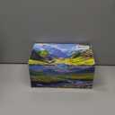 Handheld Sewing Machine with Exquisite Wooden Storage Box & 142-Piece Sewing Kit - Electric Switch, Dual Power Supply, Assorted Needles, Threads, Heavy Duty Scissors - Meets All Household Sewing Needs