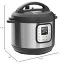 Instant Pot Duo 7-in-1 Mini Electric Pressure Cooker, Slow Rice Cooker, Steamer, Sauté, Yogurt Maker, Warmer & Sterilizer, Includes Free App with over 1900 Recipes, Stainless Steel, 3 Quart