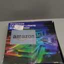 400ft Outdoor LED Strip Lights Waterproof,IP68 Outside Led Light Strips Waterproof with App and Remote,Music Sync RGB Exterior Led Rope Lights with Self Adhesive Back for Roof,Deck