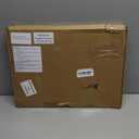 4 Pcs Acrylic Magnetic Dry Erase Board for Fridge 11.81"x7.87" Black Magnetic Calendar to Do List Whiteboard for Refrigerator Meal Planner Menu with Board Eraser, 6 Markers, Pen Holder