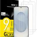 NEW'C 3 Pack Designed for Samsung Galaxy S25 Screen Protector Tempered Glass, Bubble Free, Ultra Resistant | Tempered Glass, Bubble Free, Ultra Resistant (Transparent)