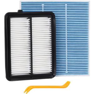 Engine Air Filter&Cabin Air Filter Combo Fits Nissan Kicks 1.6L 2018-2024,Versa 1.6L 2020-2025-CF12552&CA12315