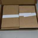 Sustainable Greetings Blank Cards & Envelopes - Customizable Greeting Card & Wedding Invitation Set - Bulk Thank You Notes & Envelopes - Printer-Friendly Stationery Set - 48-Pack, 4x6 in, Brown