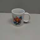 Goldfish Ceramic Coffee Mug 11oz Carp Fancy Fin - Tea Coffee Mug with Comfortable Grip - Unique Animal Gift Cup for Office or Home - Vibrant Long-Lasting Print ID44991