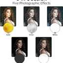 Selens 32 Inch (80cm) Reflector Photography, Collapsible Light Reflector with Carrying Case, 5 in 1 Handle Reflector for Photography Photo Studio Lighting -Translucent, Silver, Gold, White and Black