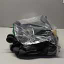 Rolling Teacher Tote Bag for Women Men,Large Tote Bag With Detachable Wheels Trolley,15.6 Inch Laptop Wheeled Teacher Bag for Work Office (Black)