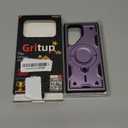 Gritup for Samsung Galaxy-S23-Ultra-Case with Magsafe & [HD Screen Protector2][Anti-Fingerprint], 360 Metal Rotated Kickstand,Military Grade Shockproof Protective for Galaxy S23 Ultra Case,Purple