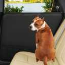 Dog Car Door Protector - 2 Pack Durable & Universal Fit Anti-Scratch Waterproof Vehicle Door Covers, Guards Your Car from Dog Scratching, Essential Accessories for SUV InteriorsBlack