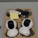 Tapo 2K Pan/Tilt Security Camera for Baby Monitor, Dog Camera w/Motion Detection, 2Way Audio Siren, Night Vision, Cloud&SD Card Storage, Works w/Alexa & Google Assistant, 2Pack (Tapo C210P2)